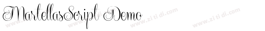 MartellasScript Demo字体转换